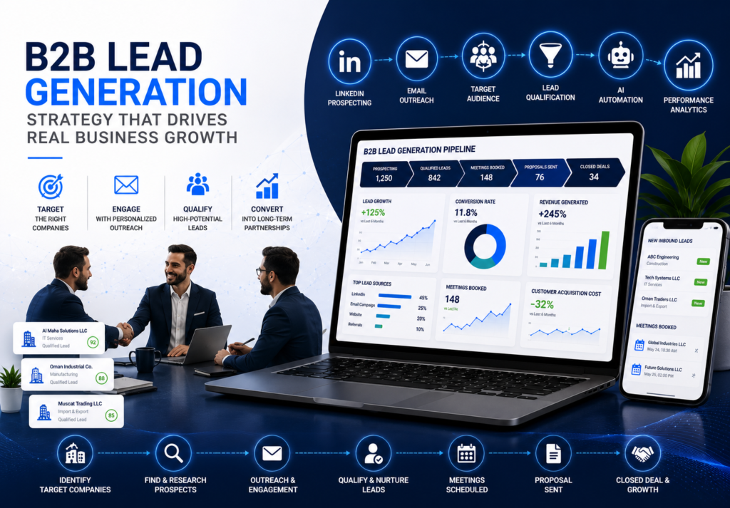 B2B Lead Generation Strategy Muscat